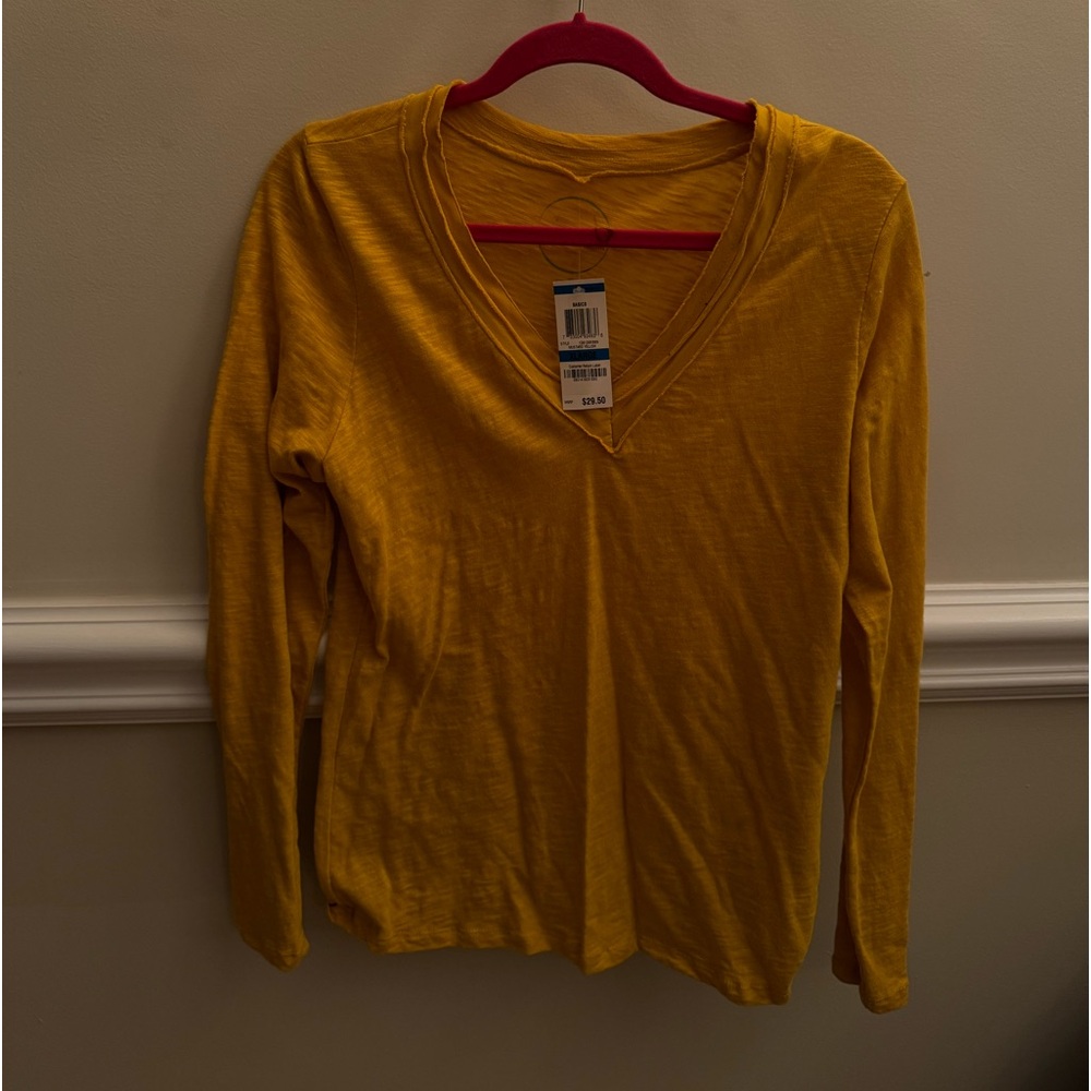 Yellow/Orange  Long Sleeve